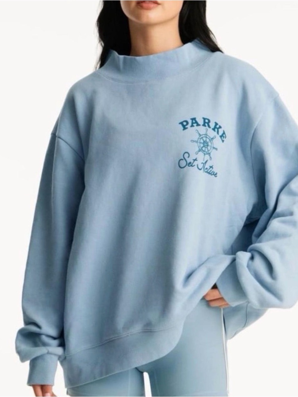 Limited Edition Parke x Set Active Mockneck Sweater